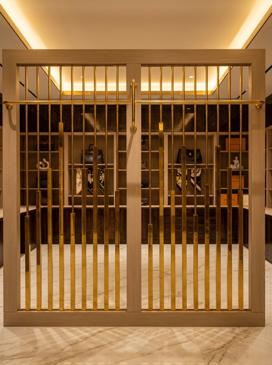 PVD Gold Partitions
