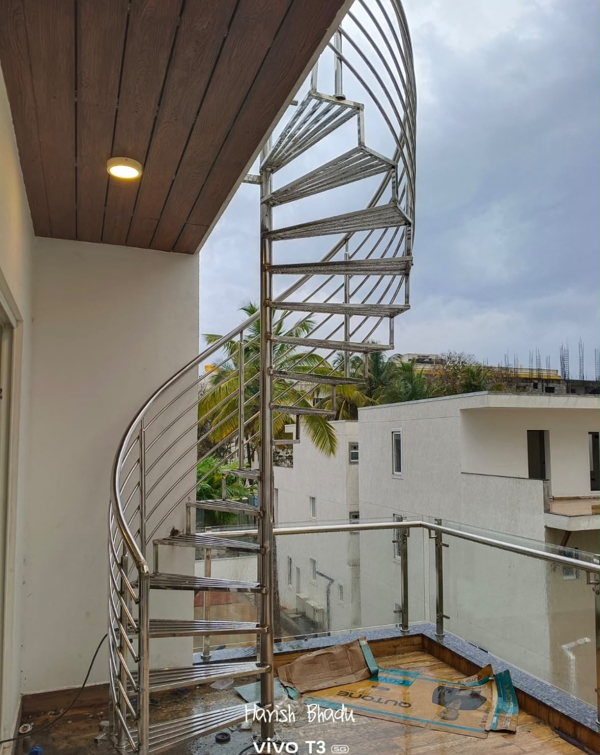 Spiral Railing